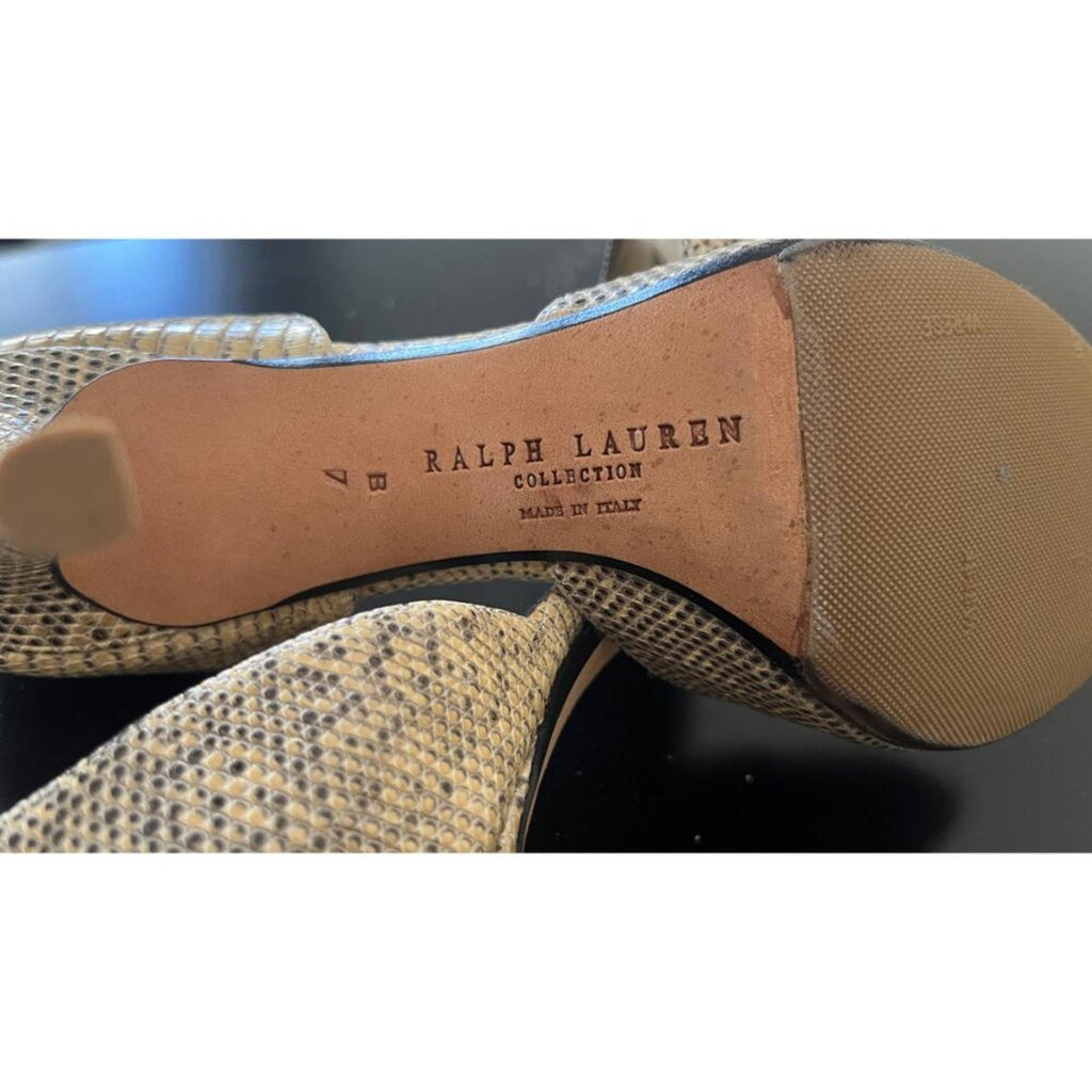 RALPH LAUREN Purple Collection D'Orsay Heels