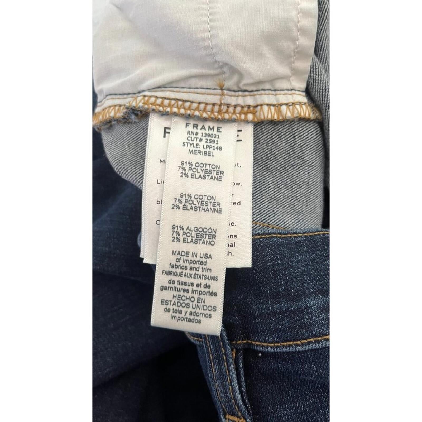 FRAME MERIBEL Wide Leg Flare Jeans