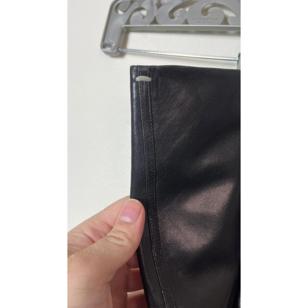 RARE MARGIELA Line 22 open toe Knee High Boots