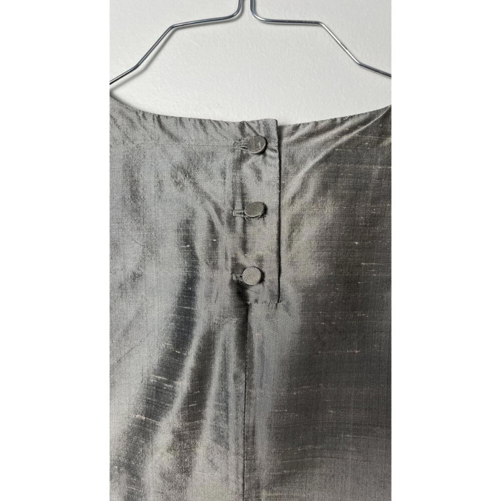 J PETERMAN COMPANY Metallic Silk Pant Set