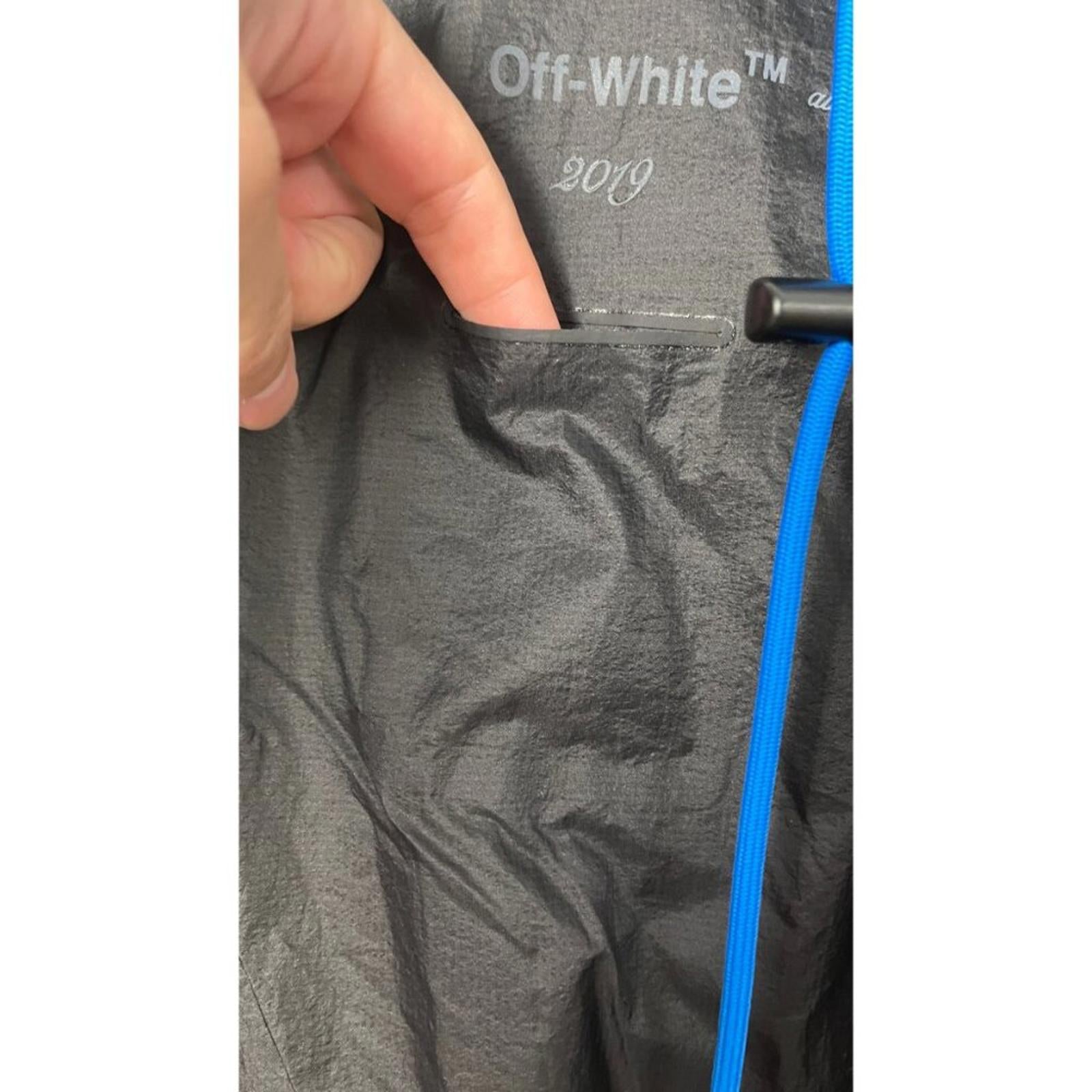 OFF WHITE X NIKE Perforated Track Jacket