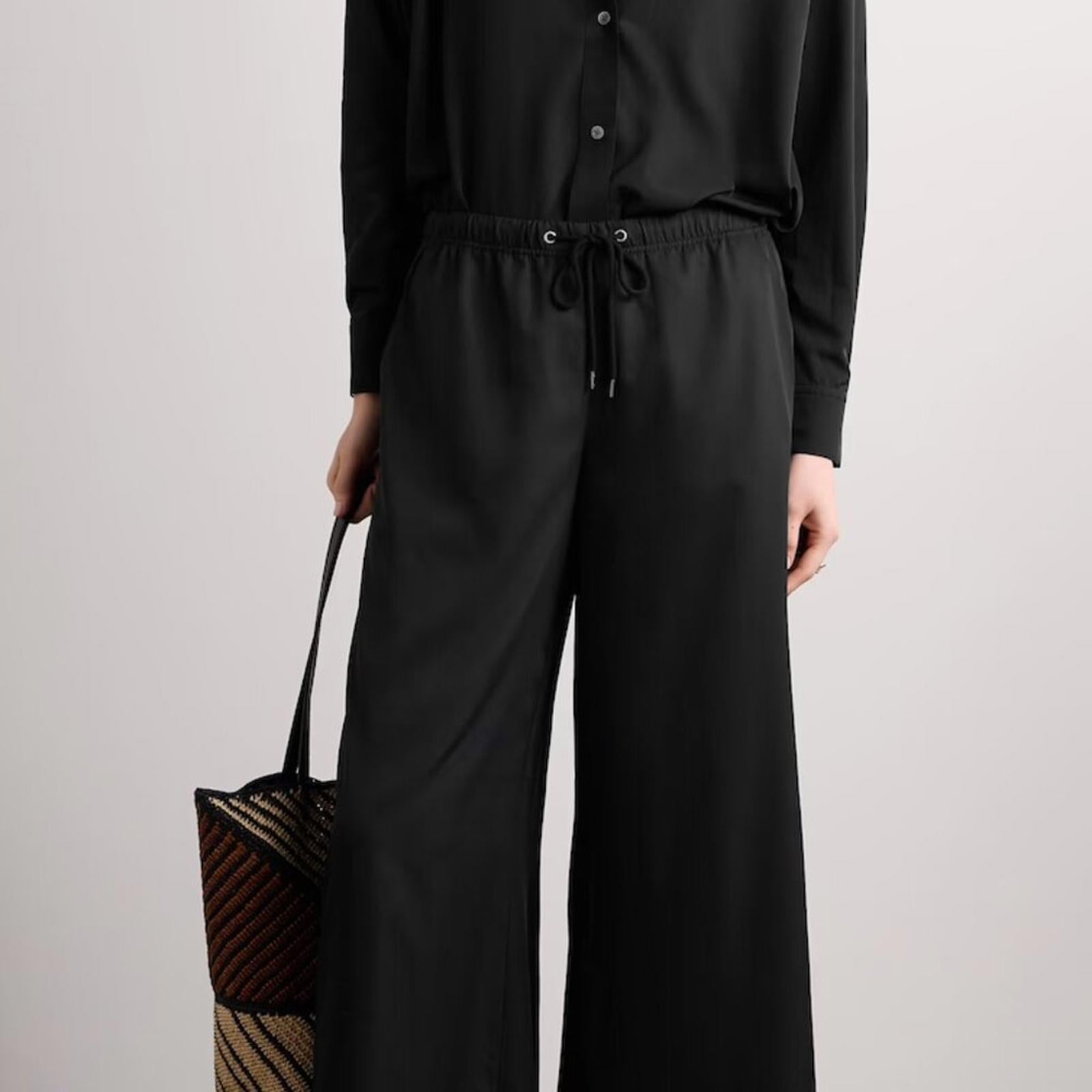 JAMES PERSE Wide Leg Drawstring Pants