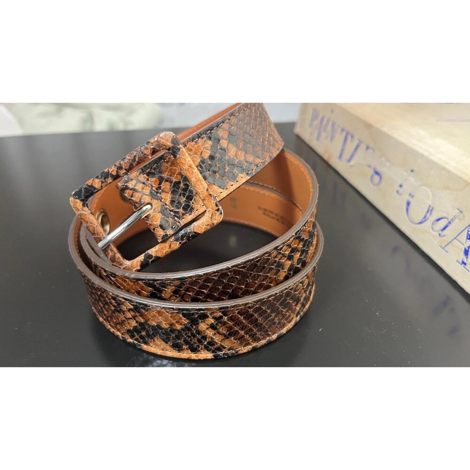 Maison Boinet Python Belt
