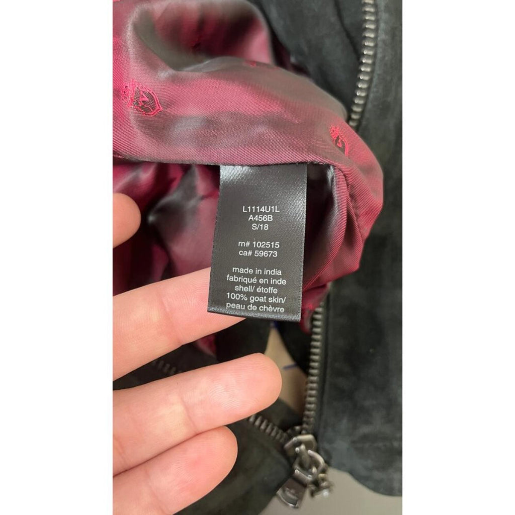 JOHN VARVATOS Star USA Goatskin Leather Jacket