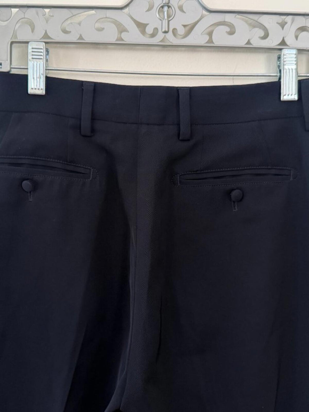 TOM FORD BLACK DRESS SPECIAL OCCASION PANTS 38- 6