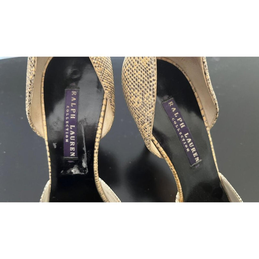 RALPH LAUREN Purple Collection D'Orsay Heels