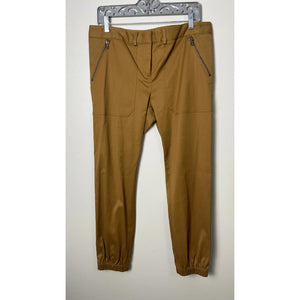 Veronica Beard Dune CARGO PANT size 12 CARAMEL