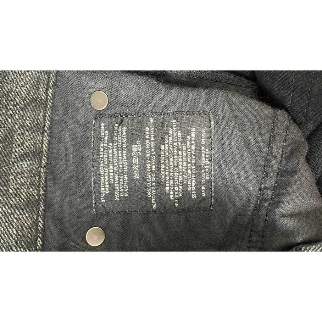 RALPH LAUREN Black Label Wax Jeans