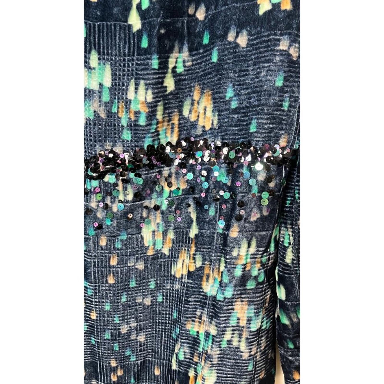 VANESSA BRUNO Silk Blend Sequin Dress
