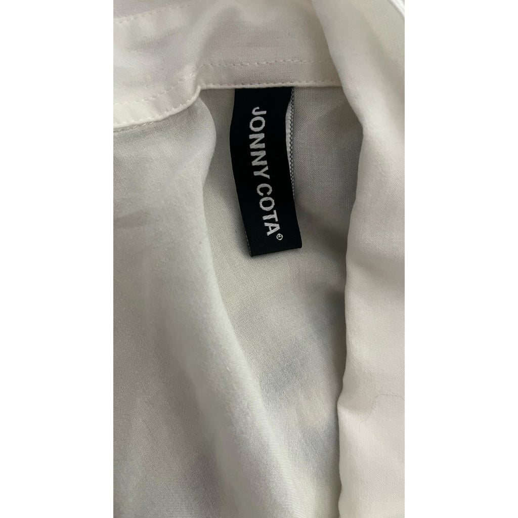 JONNY COTA Oversized White Blouse