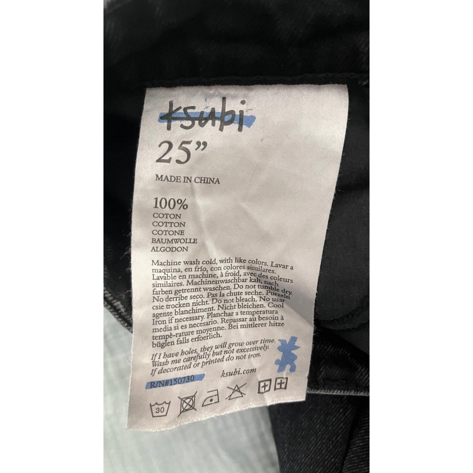 KSUBI Playback High Waist Jeans