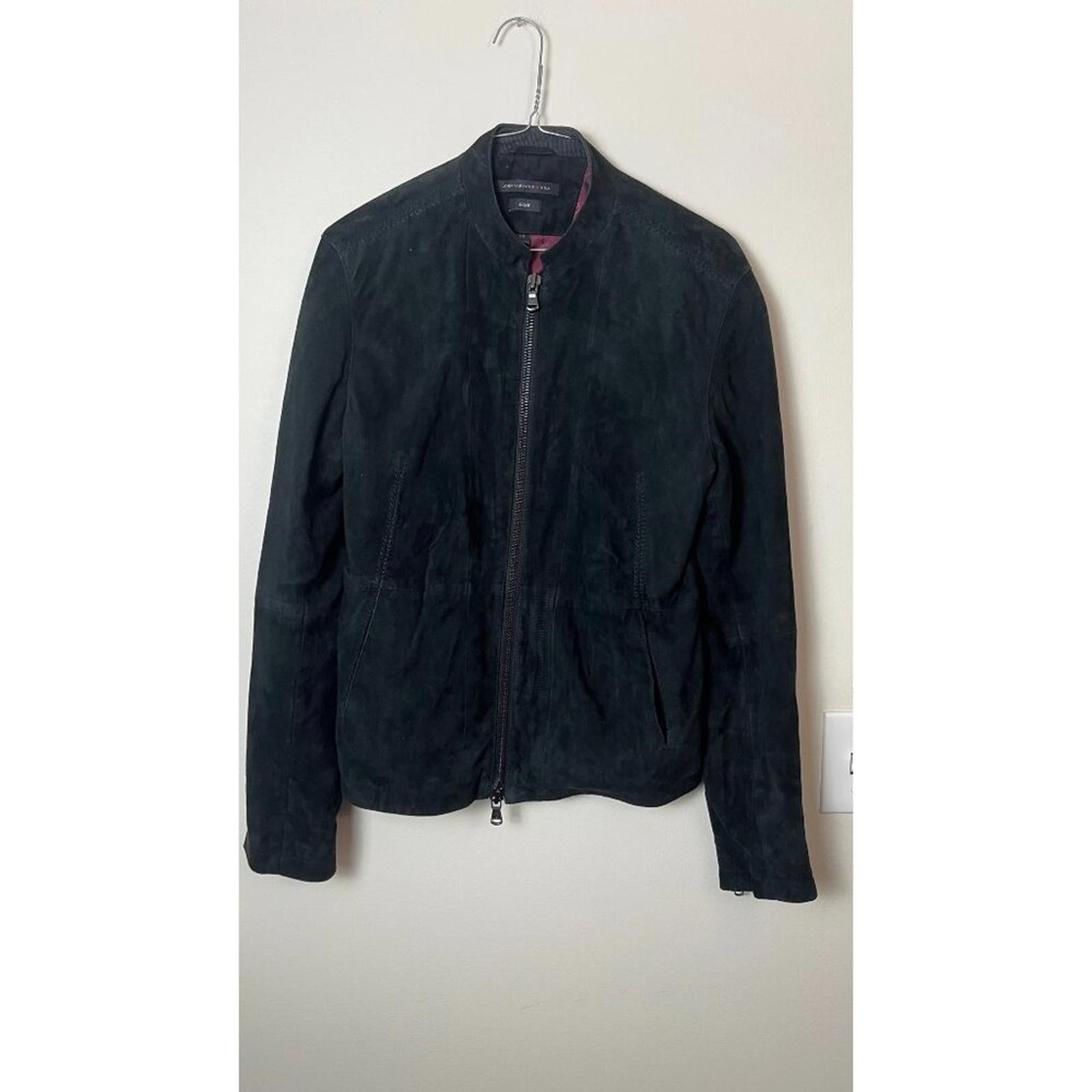 JOHN VARVATOS Star USA Goatskin Leather Jacket