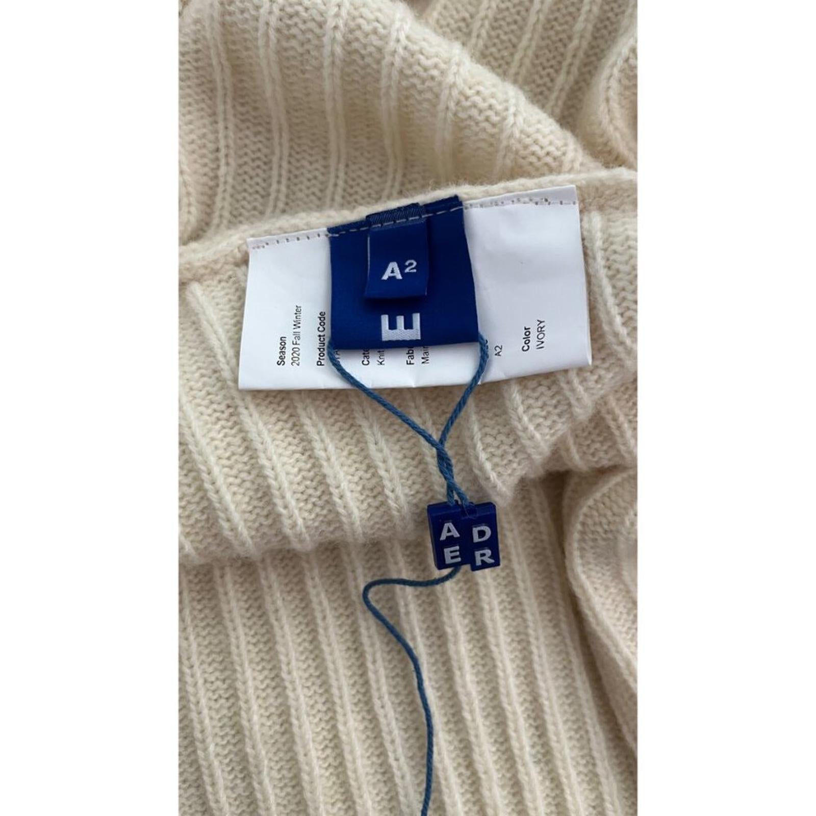 ADER ERROR 2020 Runway Cropped Sweater