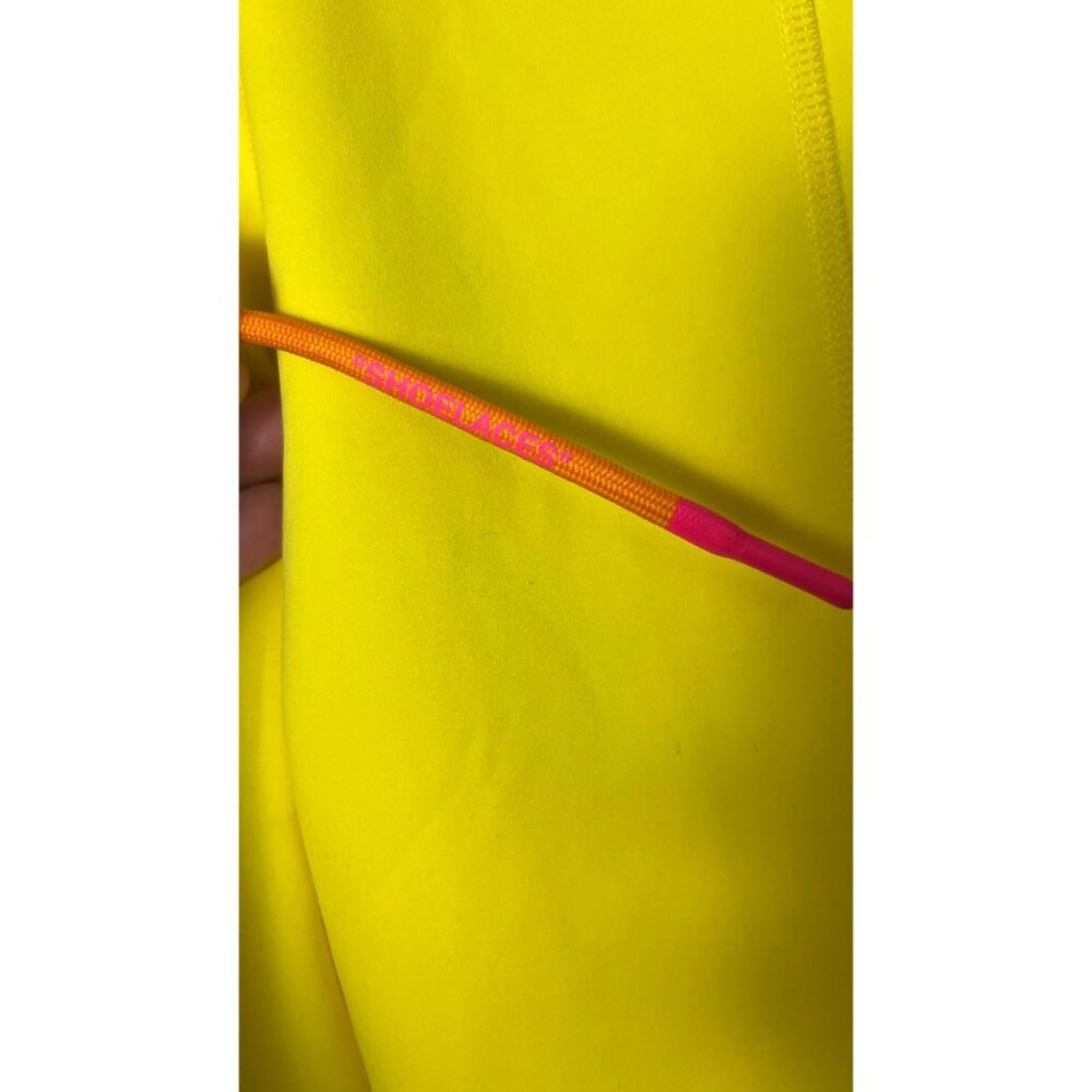 OFF WHITE X NIKE Yellow Sports Leggings
