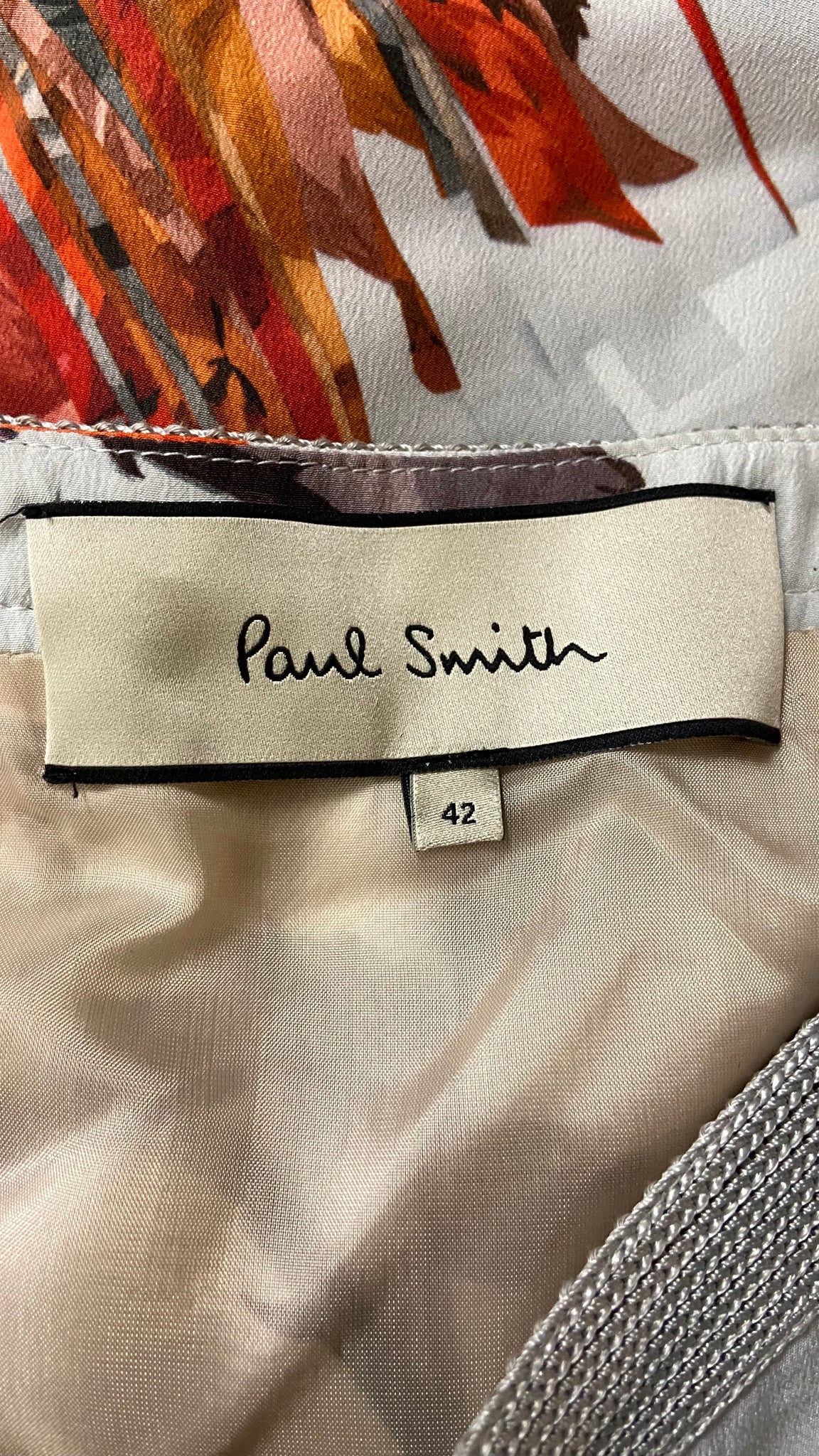 Paul Smith Floral Silk Skirt