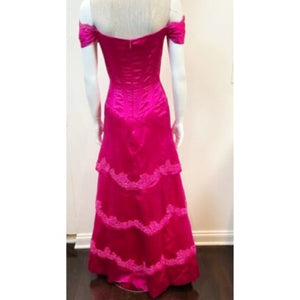 Vintage Vicky Tiel Hand Beaded Gown