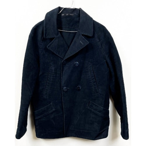 Mauro Grifoni Brushed Black Peacoat