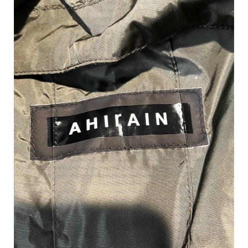 Ahirain green Techno Strap Jacket