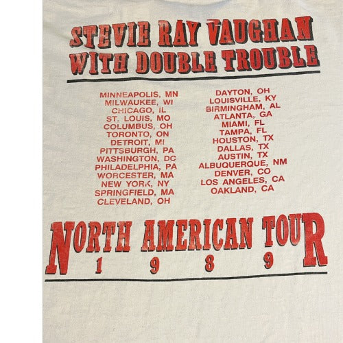 1989 Stevie Ray Vaughan T-Shirt