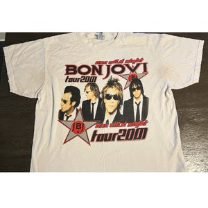 2001 Bon Jovi One WIld Night Tour T-shirt