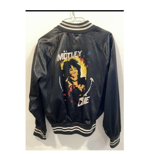 1983 Rare Motley Crue Nikki Sixx Tour Jacket