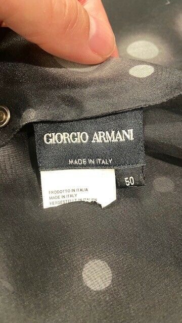 Giorgio Armani Collection Sheer Blouse