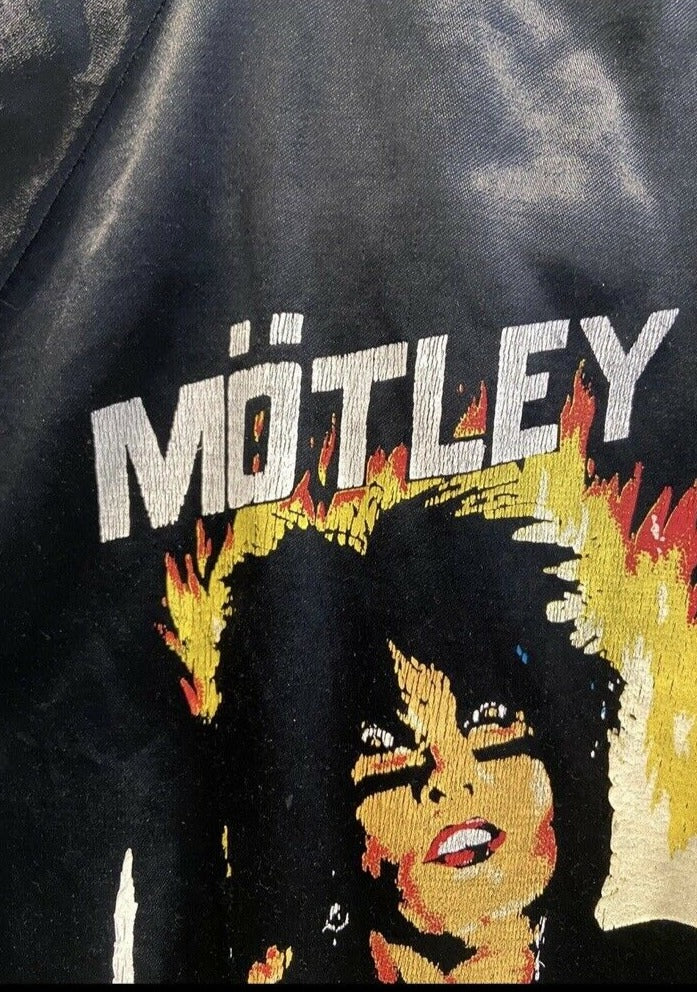 1983 Rare Motley Crue Nikki Sixx Tour Jacket