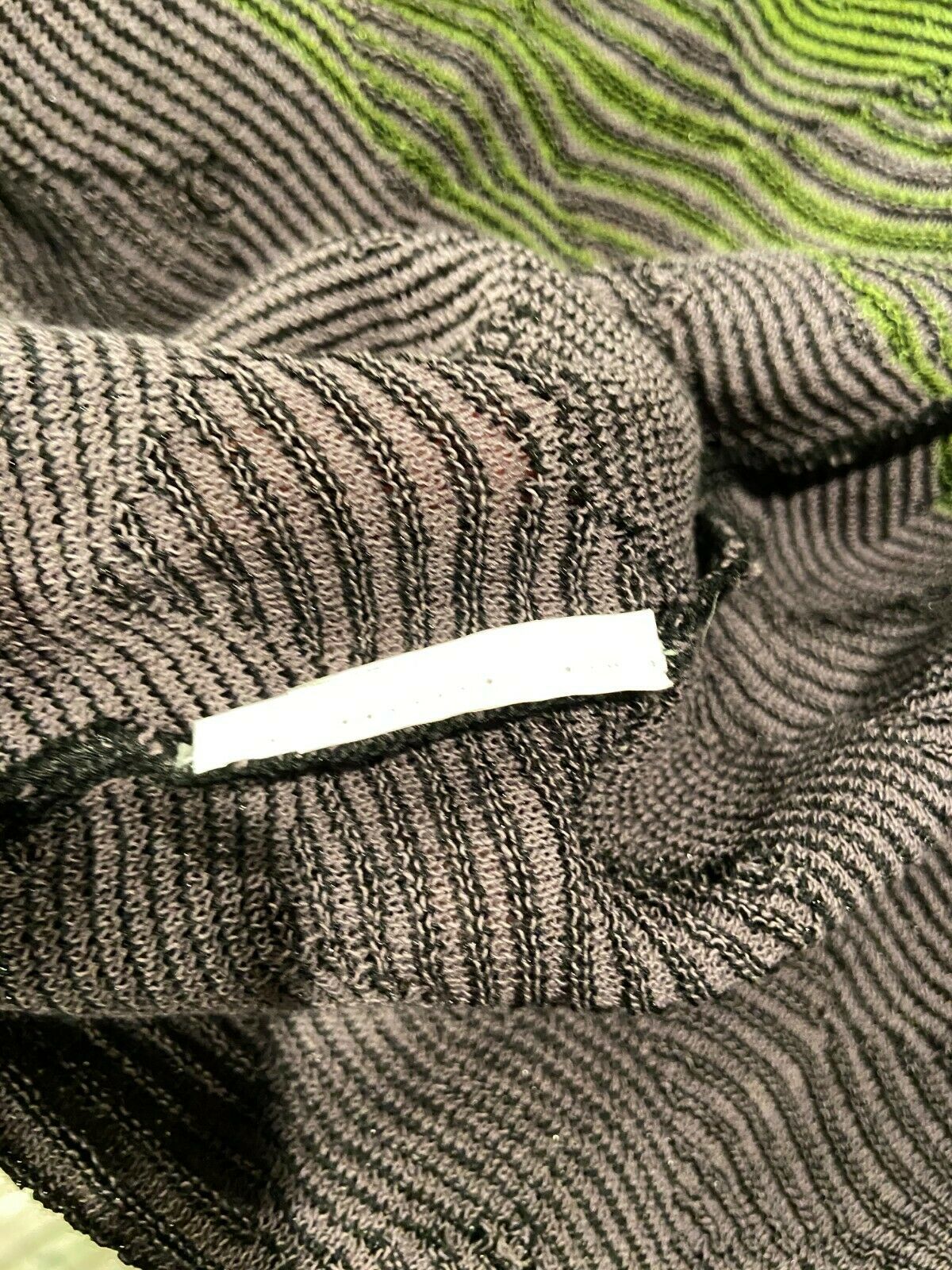 M Missoni zig zag  Knit Cardigan Long Sweater