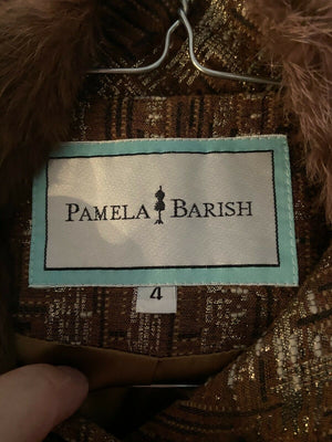 Pamela Barish Metallic jacket