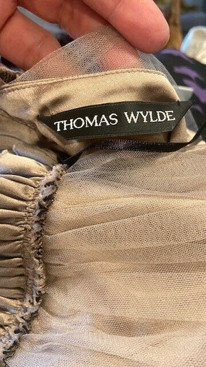 Thomas Wylde Ruffled Dress